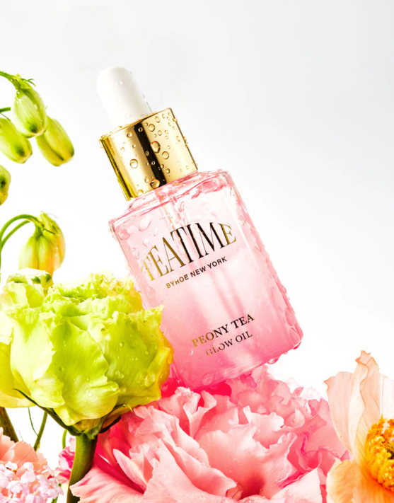 TEATIME PEONY GLOW OIL - BYROE NEW YORK