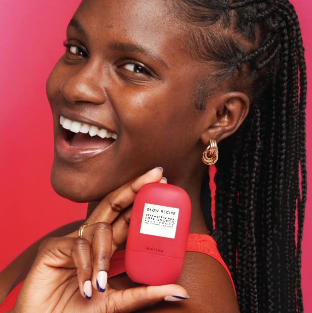 STRAWBERRY BHA PORE-SMOOTH BLUR DROPS - GLOW RECIPE