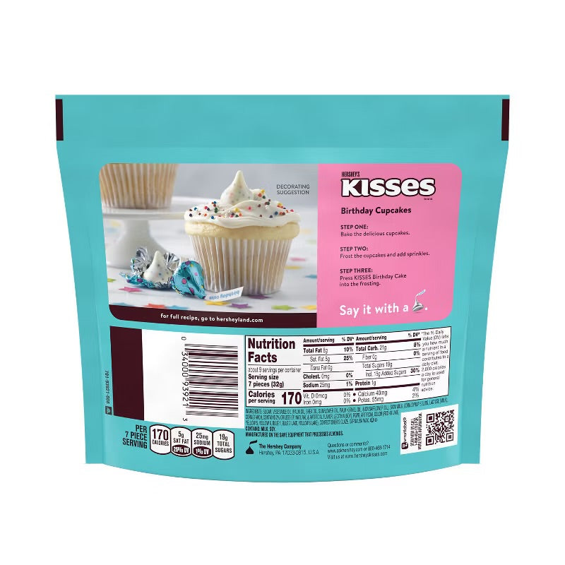 HERSHEY'S KISSES SHARE SIZE - 3 SABORES