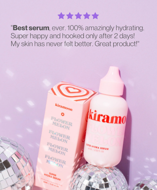 FLOWER MELON SUPER HYDRA SERUM - KIRAMOON