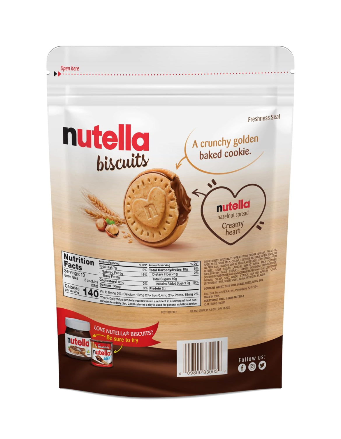 NUTELLA BISCUITS