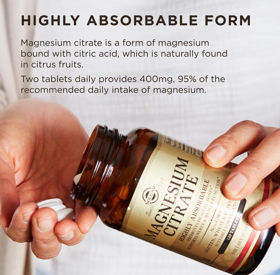 MAGNESIO CITRATE SOLGAR