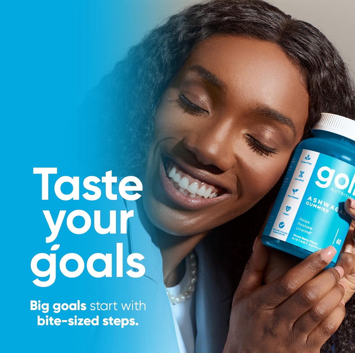 ASHWAGANDHA GOMITAS - GOLI NUTRITION