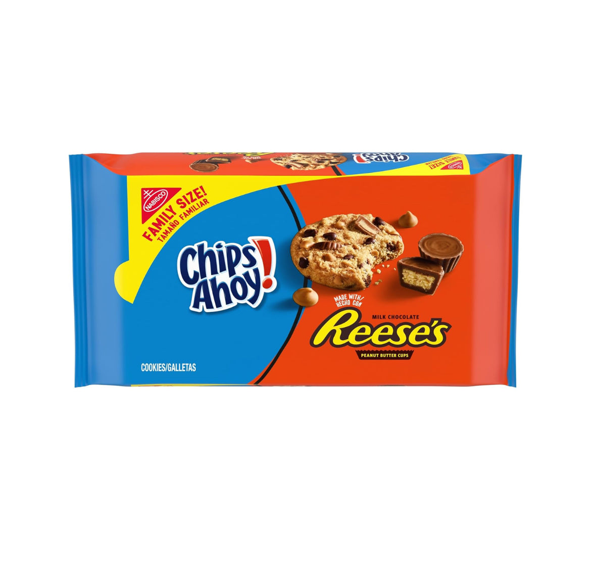 CHIPS AHOY TAMAÑO FAMILIAR - 4 SABORES